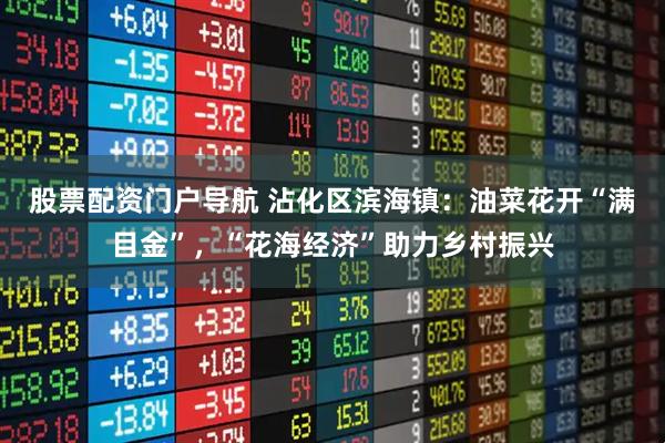 股票配资门户导航 沾化区滨海镇：油菜花开“满目金”，“花海经济”助力乡村振兴